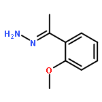 ETHANONE, 1-(2-METHOXYPHENYL)-, HYDRAZONE