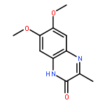 2(1H)-Quinoxalinone,6,7-dimethoxy-3-methyl-