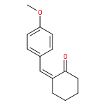 Cyclohexanone, 2-[(4-methoxyphenyl)methylene]-