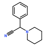 1-Piperidineacetonitrile,a-phenyl-