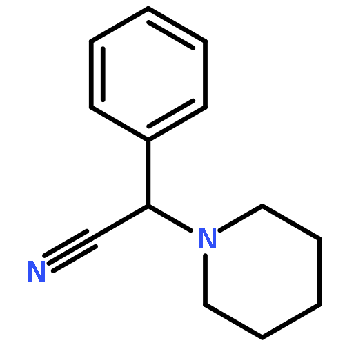 1-Piperidineacetonitrile,a-phenyl-