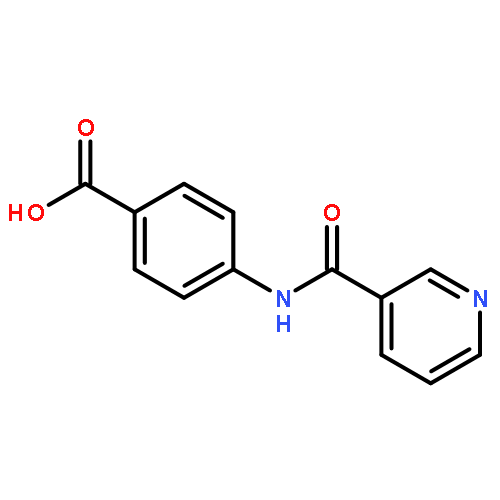 4-[(pyridin-3-ylcarbonyl)amino]benzoic acid