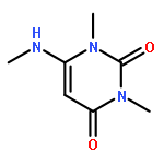 2,4(1H,3H)-Pyrimidinedione,1,3-dimethyl-6-(methylamino)-