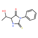 4-Imidazolidinone,5-(1-hydroxyethyl)-3-phenyl-2-thioxo-