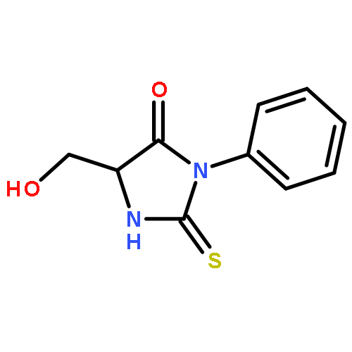 4-Imidazolidinone,5-(hydroxymethyl)-3-phenyl-2-thioxo-