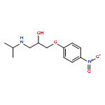 2-Propanol, 1-[(1-methylethyl)amino]-3-(4-nitrophenoxy)-