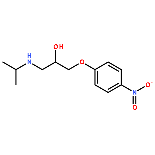 2-Propanol, 1-[(1-methylethyl)amino]-3-(4-nitrophenoxy)-