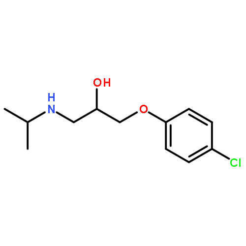 1-(4-chlorophenoxy)-3-(propan-2-ylamino)propan-2-ol