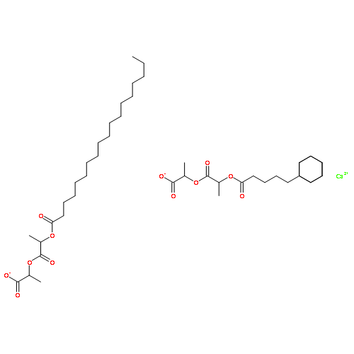 Octadecanoic acid,2-(1-carboxyethoxy)-1-methyl-2-oxoethyl ester, calcium salt (2:1)