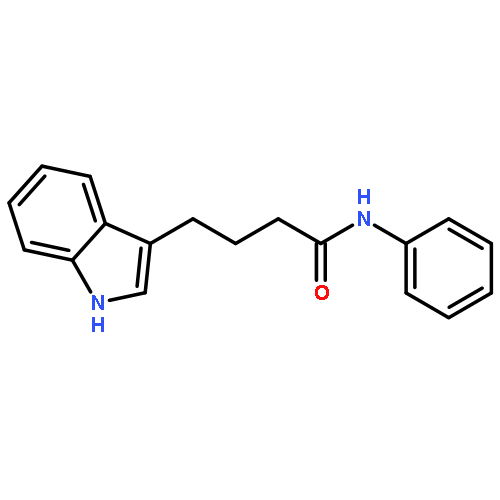 1H-Indole-3-butanamide, N-phenyl-