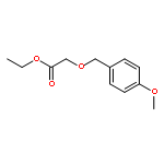 Acetic acid, [(4-methoxyphenyl)methoxy]-, ethyl ester