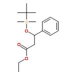 Ethyl 3-(tert-butyldimethylsiloxy)-3-phenylpropionate