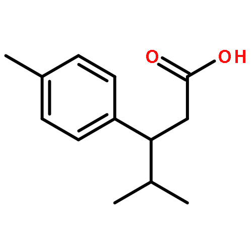 4-Methyl-3-(p-tolyl)pentanoic acid