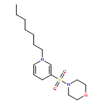 4-[(1-heptyl-1,4-dihydropyridin-3-yl)sulfonyl]morpholine