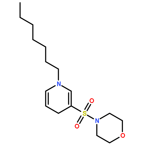 4-[(1-heptyl-1,4-dihydropyridin-3-yl)sulfonyl]morpholine