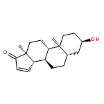 Androst-15-en-17-one, 3-hydroxy-, (3a,5a)-