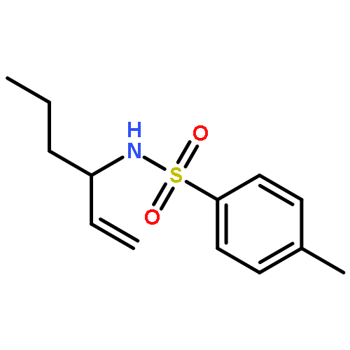 Benzenesulfonamide, N-(1-ethenylbutyl)-4-methyl-