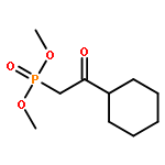 Phosphonic acid, (2-cyclohexyl-2-oxoethyl)-, dimethyl ester