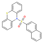 10H-Phenothiazine, 10-(2-naphthalenylsulfonyl)-