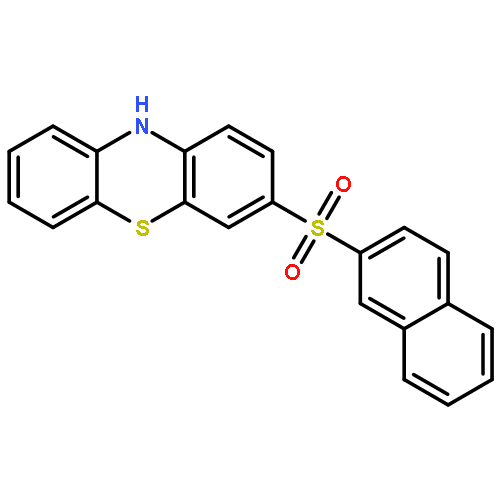 10H-Phenothiazine, 3-(2-naphthalenylsulfonyl)-