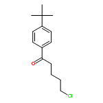 1-Pentanone, 5-chloro-1-[4-(1,1-dimethylethyl)phenyl]-