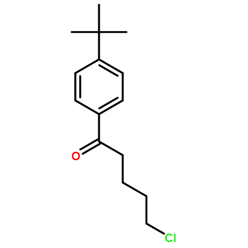 1-Pentanone, 5-chloro-1-[4-(1,1-dimethylethyl)phenyl]-