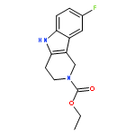 Ethyl 8-fluoro-3,4-dihydro-1H-pyrido[4,3-b]indole-2(5H)-carboxylate