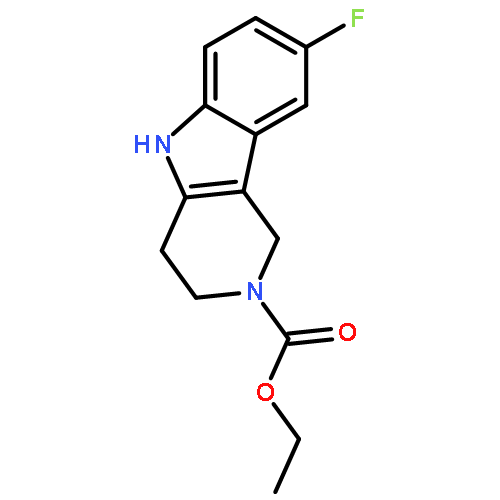 Ethyl 8-fluoro-3,4-dihydro-1H-pyrido[4,3-b]indole-2(5H)-carboxylate