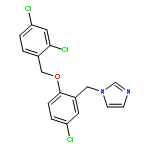 1H-Imidazole,1-[[5-chloro-2-[(2,4-dichlorophenyl)methoxy]phenyl]methyl]-