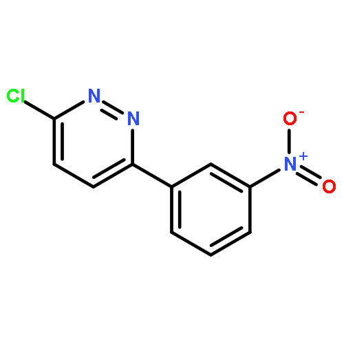 Pyridazine, 3-chloro-6-(3-nitrophenyl)-