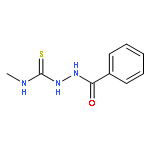 2-Benzoyl-N-methylhydrazinecarbothioamide