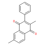 1,4-Naphthalenedione, 2,6-dimethyl-3-phenyl-