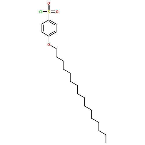 Benzenesulfonyl chloride, 4-(hexadecyloxy)-