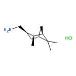 Bicyclo[3.1.1]heptane-3-methanamine,2,6,6-trimethyl-, hydrochloride, [1R-(1a,2b,3a,5a)]- (9CI)