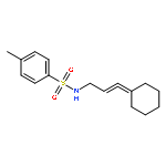 BENZENESULFONAMIDE, N-(3-CYCLOHEXYLIDENE-2-PROPENYL)-4-METHYL-