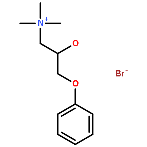 1-Propanaminium, 2-hydroxy-N,N,N-trimethyl-3-phenoxy-, bromide