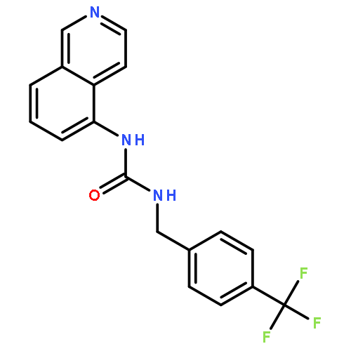 Urea, N-5-isoquinolinyl-N'-[[4-(trifluoromethyl)phenyl]methyl]-