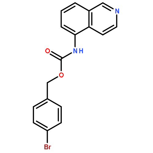 Carbamic acid, 5-isoquinolinyl-, (4-bromophenyl)methyl ester