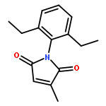 1H-Pyrrole-2,5-dione, 1-(2,6-diethylphenyl)-3-methyl-