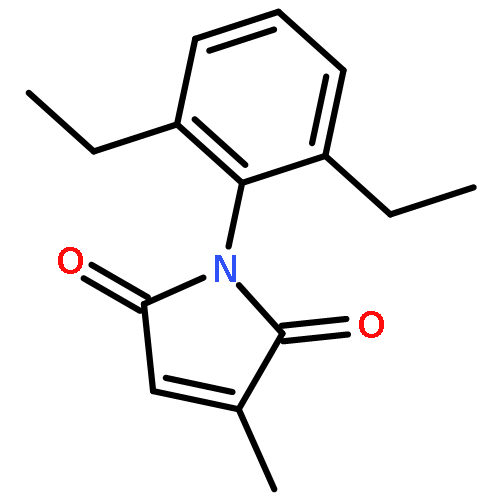 1H-Pyrrole-2,5-dione, 1-(2,6-diethylphenyl)-3-methyl-