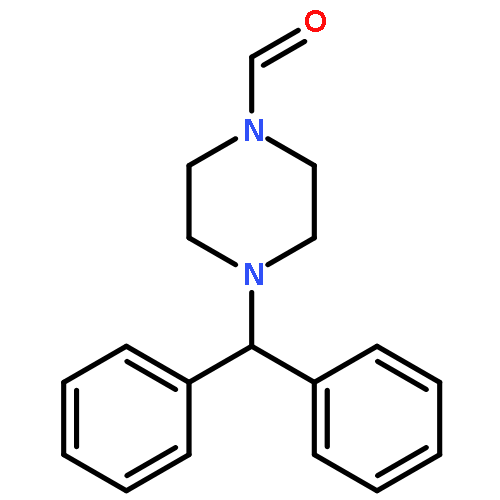 1-PIPERAZINECARBOXALDEHYDE, 4-(DIPHENYLMETHYL)-