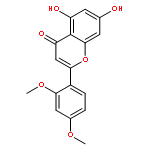 2-(2,4-dimethoxyphenyl)-5,7-dihydroxy-4H-chromen-4-one