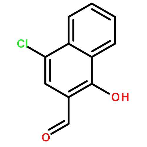 2-Naphthalenecarboxaldehyde, 4-chloro-1-hydroxy-