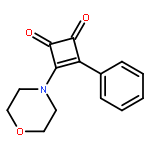 3-CYCLOBUTENE-1,2-DIONE, 3-(4-MORPHOLINYL)-4-PHENYL-