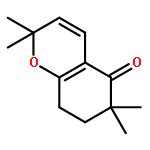 5H-1-BENZOPYRAN-5-ONE, 2,6,7,8-TETRAHYDRO-2,2,6,6-TETRAMETHYL-