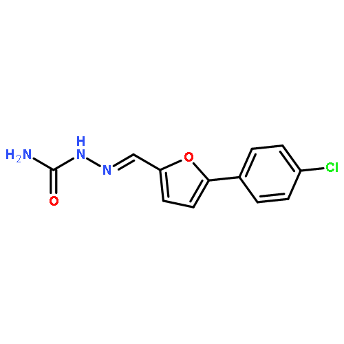 HYDRAZINECARBOXAMIDE, 2-[[5-(4-CHLOROPHENYL)-2-FURANYL]METHYLENE]-