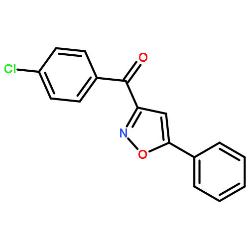 Methanone, (4-chlorophenyl)(5-phenyl-3-isoxazolyl)-