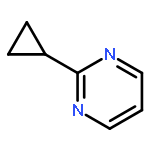 PYRIMIDINE, 2-CYCLOPROPYL- (9CI)