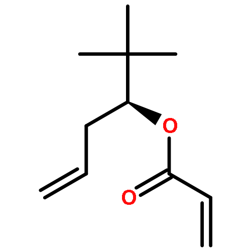 2-Propenoic acid, (1S)-1-(1,1-dimethylethyl)-3-butenyl ester