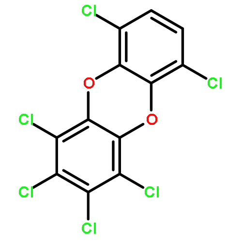 1,2,3,4,6,9-hexachlorooxanthrene